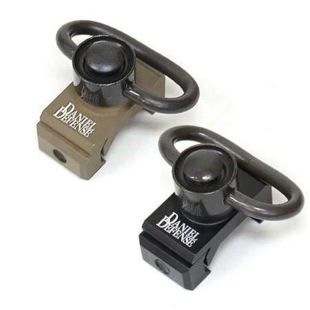 DD Rail Mount QD Swivel Attachment Point-Black